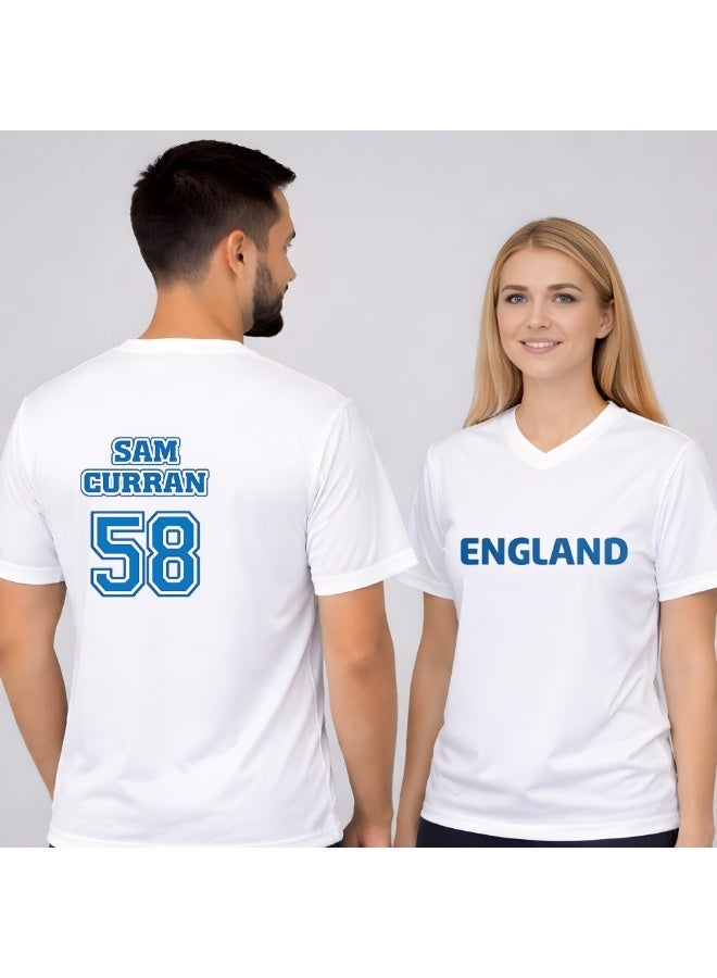 PRINTSHOP4ME England Unisex Sports Dry-Fit Jersey - Perfect for England Sports Fans - Comfortable and Stylish England Jersey for Adults - Image 3